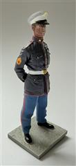 W. Britain 13054 U.S. Marine in Dress Blues Post WWII Soldier Figure w/Box